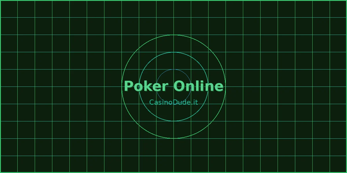 Poker Online Italia 2026